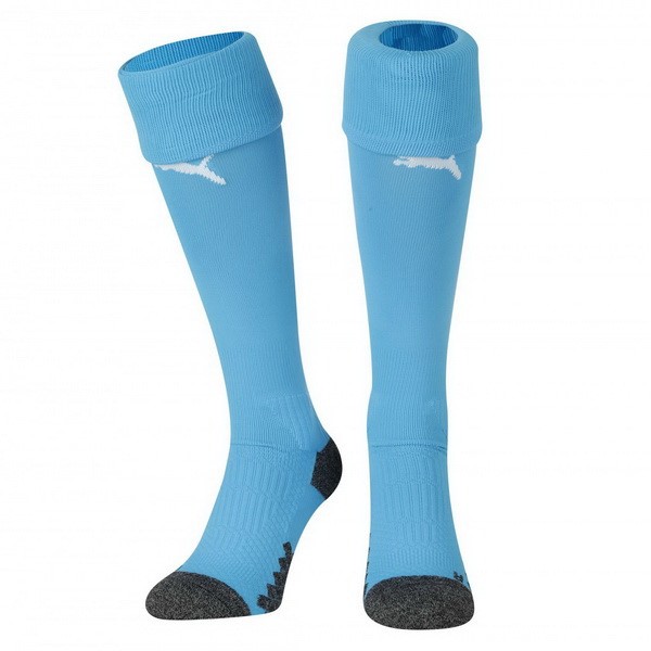 Marseille Socken Heim 2018-19 Blau Fussballtrikots Günstig